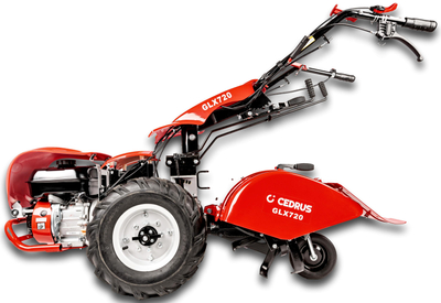 CEDRUS GL11 GLX720 SPRELINER COMPACTOR GLX 720 SELECTORIZER WITH CULTIVATOR DRIVE TRAKTOR SINGLE-SIZE WITH GEAR 72cm / 7HP GL11 GLX720 - OFFICIAL DISTRIBUTOR - AUTHORIZED DEALER CEDRUS