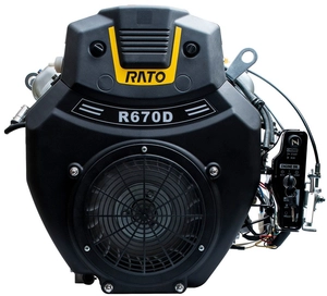 RATO R670 PETROLOVÝ MOTOR 22 hp Hřídel 25,4 mm MOTOR - EWIMAX - OFICIÁLNÍ DISTRIBUTOR - AUTORIZOVANÝ PRODEJCE RATO