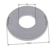 Kryt žilní hlavy NZ159 Autocut NZ165