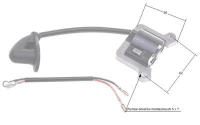 Ignition module NAC Cedrus mower CED415X CED520X NAC BC,WLBC 020129