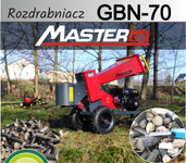 MASTERCUT GBN-70 ROZDRABNIACZ SPALINOWY REBAK WALCOWY DO GAŁĘZI POLANIARKA 7cm / 7KM