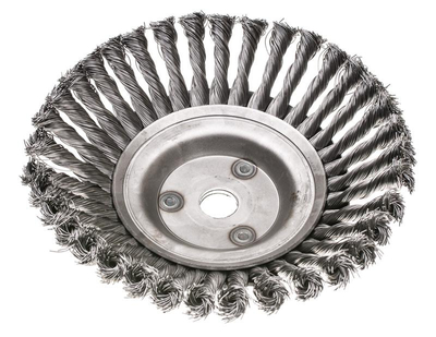 Kartáč na čištění dlažebních kostek 200x0,50x20mm pletený drát ACC0184