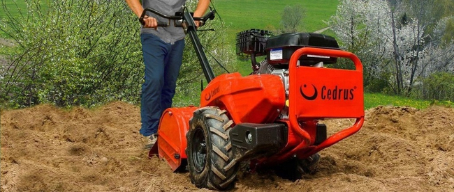 CEDRUS GL03 PRO-B&S SPRINAL PLANT-GARDENER WITH DRIVE CULTIVATOR 6,5 HP / 45cm B&S Briggs&Stratton GL03 engine - EWIMAX - OFICIÁLNÍ DISTRIBUTOR - AUTORIZOVANÝ PRODEJCE CEDRUS