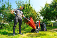 Cedrus RB02 rozdrabniacz spalinowy rębak do gałęzi 10 cm Loncin 6,5 KM