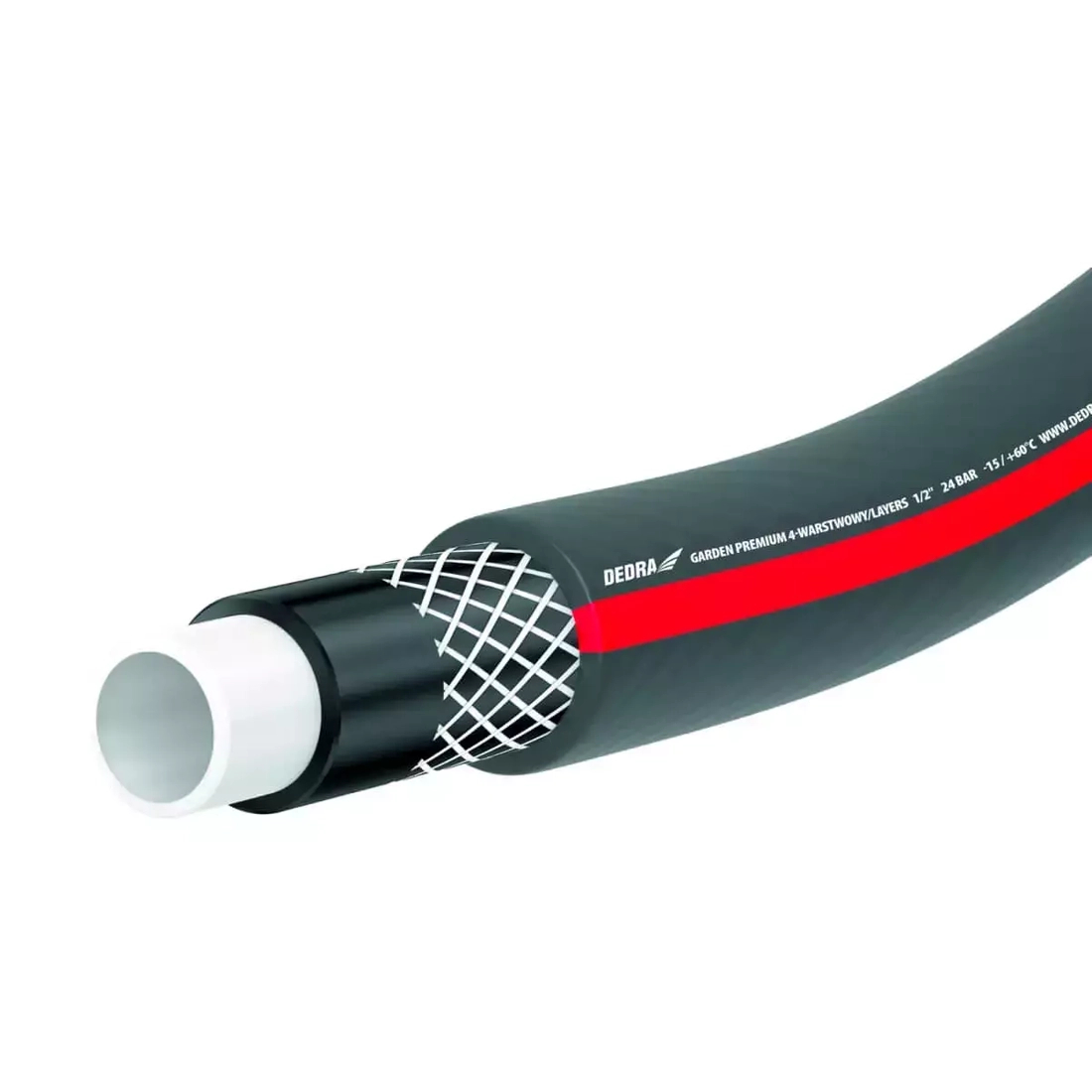 Wąż ogrodowy Dedra 80N728 Premium 3/4x50m