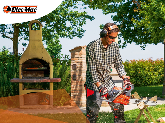 OLEO-MAC GSH 400 - 16'' PETROL CHAIN SAW GSH400 2,5 KM PREMIUM GRADE 50339050E2 EWIMAX-OFFICIAL DISTRIBUTOR-AUTHORIZED OLEO-MAC DEALER