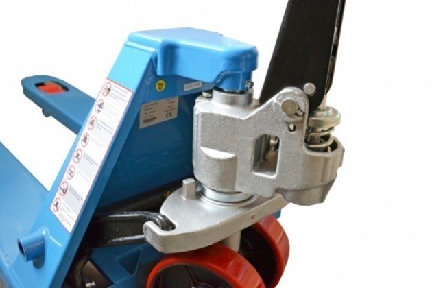 WÓZEK PALETOWY PALECIAK WIDŁOWY MAGAZYNOWY AC25 (HPT-A) POMPA Quick-Lift (Szybkie Podnoszenie)  2500kG - 1150mm