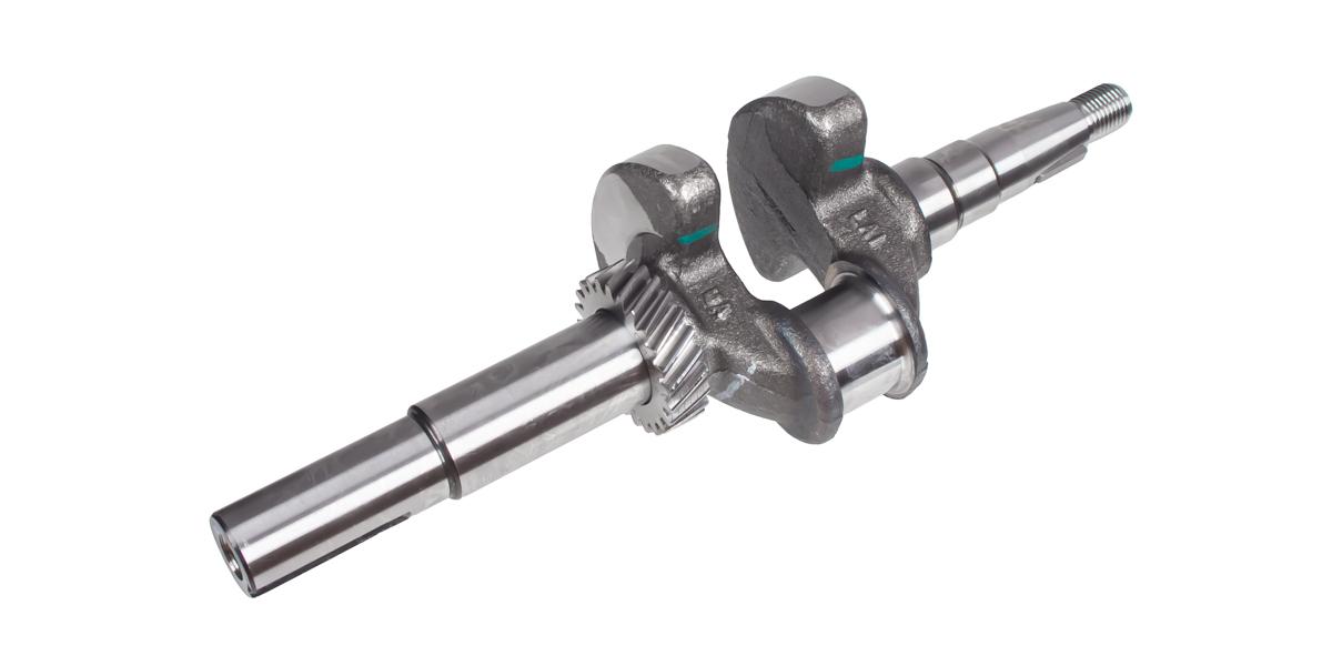 Wał korbowy Zongshen XP200A 6,5HP 22,2mm 50mm – widok skośny