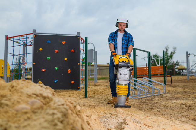 CEDRUS ST01 GRADUATE CONCRETER VIBRATIONAL TAPER 75kG SKOCK + TRANSPORTING WHEELS FREE OF CHARGE - OFFICIAL DISTRIBUTOR - AUTHORIZED DEALER CEDRUS