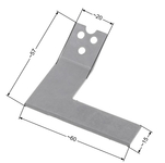 NAC 3 otvory pro ořezávání vlasce NZ197