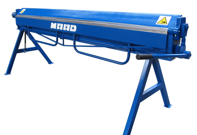 ZAGINARKA GIĘTARKA KRAWĘDZIARKA DEKARSKA DO BLACHY Z CIĘCIEM MAAD ZG-2500 /1mm