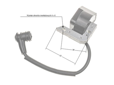 Modul zapalování Oleo-Mac MTL51 SC150 490027
