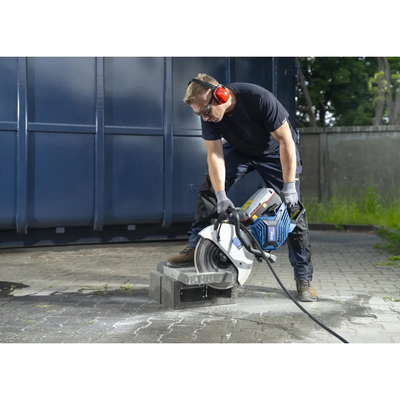 Petrol cutting machine for concrete and steel 3,5kW 350/25,4mm