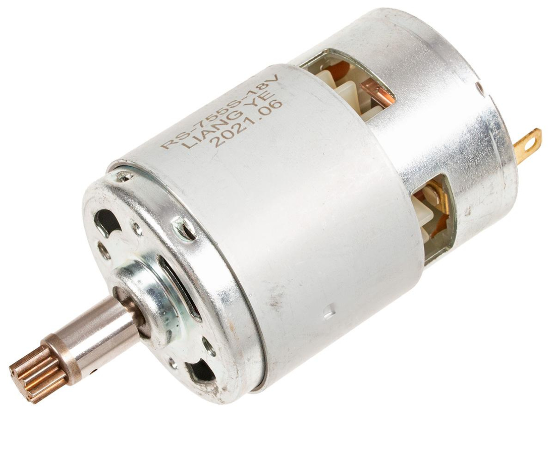 Silnik Cedrus RH1.1Li 580388 – widok wału i zębnika