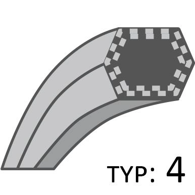 MTD belt /12.7x2335/ RO15482