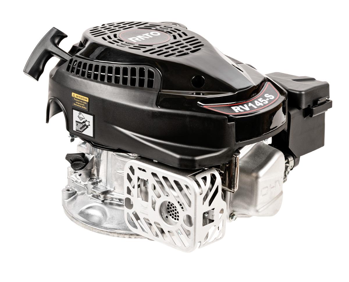 Silnik Rato RV145-S widok boczny z rozrusznikiem