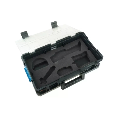 DEDRA SAS+ALL N0303G02 szlifierka kątowa DED7050 18V 125mm, aku 4Ah, ładowarka, skrzynka