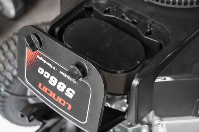 FAWORYT PRO TP102 HLV2 TRAKTOREK OGRODOWY DO TRAWY Z TYLNYM WYRZUTEM KOSIARKA SAMOJEZDNA SPALINOWA DO TRAWY HYDROSTAT 102cm 2 CYLINDRY