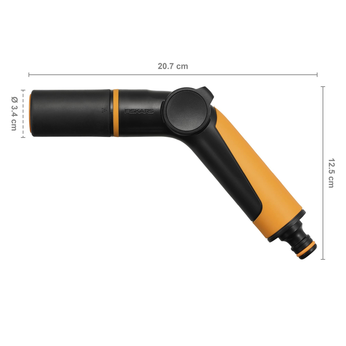 Fiskars Comfort 1065487 regulowany pistolet zraszający Thumb Control do ogrodu