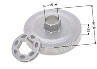 NAC clutch drum with floating sprocket 3/8 SPS01-45 CS45;CS52 market saws NZ266