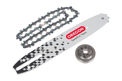 Zestaw OREGON SpeedCut Nano 637235 - prowadnica 104TXLNA041 + łańcuch 80TXL046E + bęben 629318