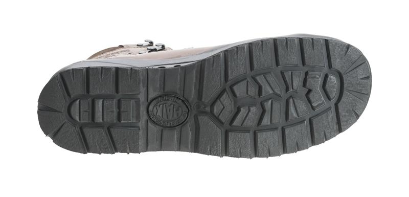 Podeszwa butów Haix Trekker Mountain – bieżnik i trakcja