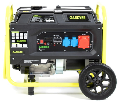 AGREGAT PRĄDOTWÓRCZY GENERATOR PRĄDU TRÓJFAZOWY GARDYER G5600T 5 KW- OFICJALNY DYSTRYBUTOR - AUTORYZOWANY DEALER GARDYER