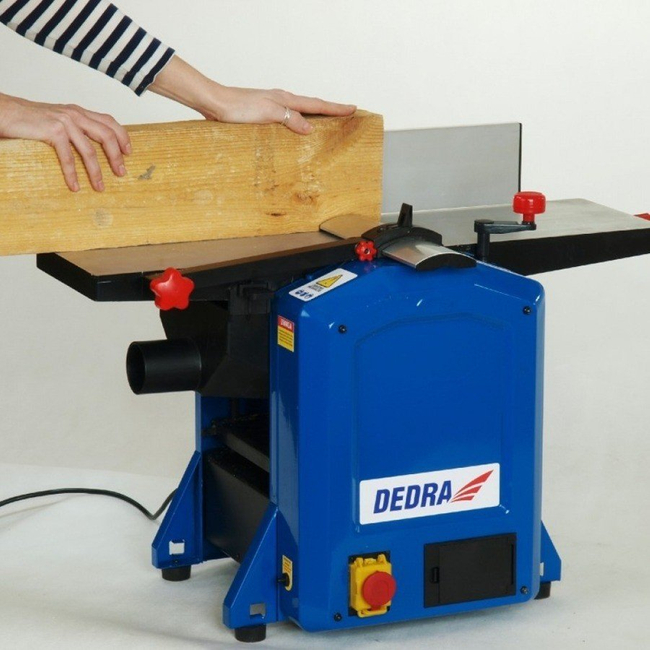 DEDRA DED7813 THICKNESSER PLANER TABLE PLANER FOR WOOD EWIMAX OFFICIAL DISTRIBUTOR - AUTHORIZED DEDRA DEALER