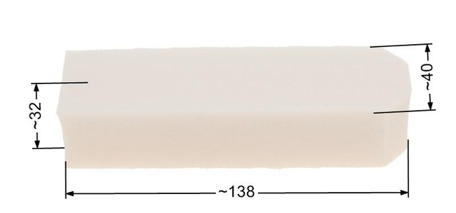 Vzduchový filtr Tecumseh BVS /cut2str 8R03-57