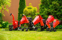 Cedrus RB05 PRO-HE Rębak Rozdrabniacz Spalinowy Do Gałęzi 15 KM 12 cm Hydrauliczny