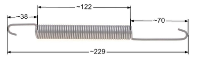 MTD knife tensioner spring 8R76-79