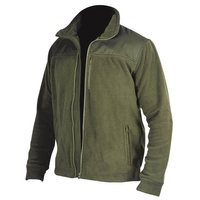 BLUZA POLAROWA Z WSTAWKAMI, 280G/M2, ROZM.XL, KOLOR ZIELONY DEDRA