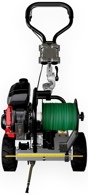 CEDRUS VONBLON KVM600MH URZĄDZENIE MASZYNA DO UKŁADANIA PRZEWODU KABLA KABLI NA TRAWNIKU PORTABLE WINCH - OFICJALNY DYSTRYBUTOR - AUTORYZOWANY DEALER CEDRUS