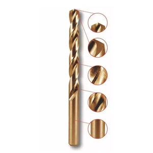 DEDRA WK12015 Wiertło do metalu HSS-Co 5% kobaltowe spiralne do stali 12x151mm 135°