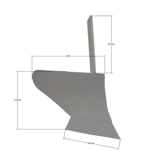 Pług glebogryzarek CEDRUS GL01, GL06, GL07, GL1000N-3/GL09, GLX680/GL10, GLX720/GL11 -Produkt polski CEDRGL35