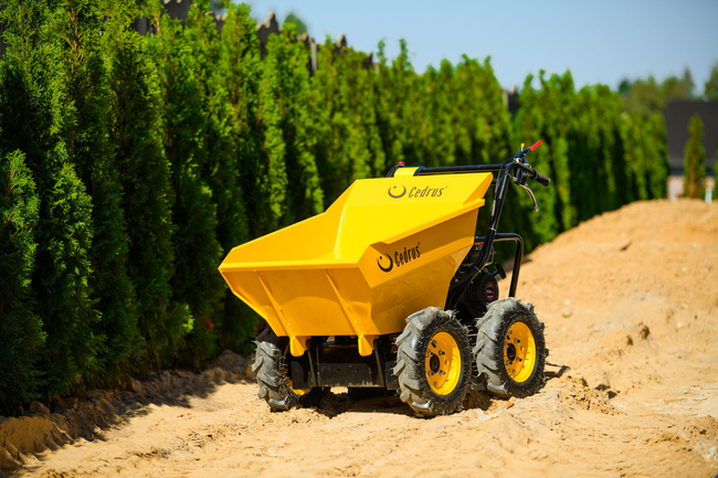 CEDRUS TR300 GARDEN CONSTRUCTION TRUCKER TRANSPORTER 4x4 dump truck - OFFICIAL DISTRIBUTOR - AUTHORIZED DEALER CEDRUS