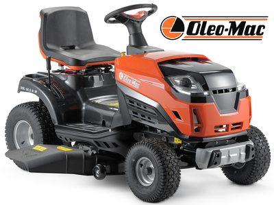 OLEO MAC OM 99L/12.5KM TRAKTOREK OGRODOWY DO TRAWY Z BOCZNYM WYRZUTEM KOSIARKA SAMOJEZDNA SPALINOWA DO TRAWY 68059201  98cm - OFICJALNY DYSTRYBUTOR - AUTORYZOWANY DEALER OLEO-MAC