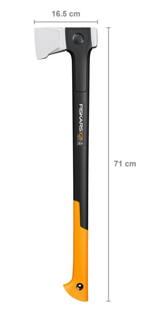 FISKARS X28 SIEKIERA ROZŁUPUJĄCA DO DREWNA Fiskars X28 XXL 1069107  - OFICJALNY DYSTRYBUTOR - AUTORYZOWANY DEALER FISKARS
