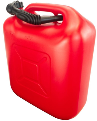 REXXON 20L CANISTER WITH FUNNEL BUBBLE TANK FUEL CONTAINER GASOLINE LIQUIDS CARNISTER WITH APPROVAL