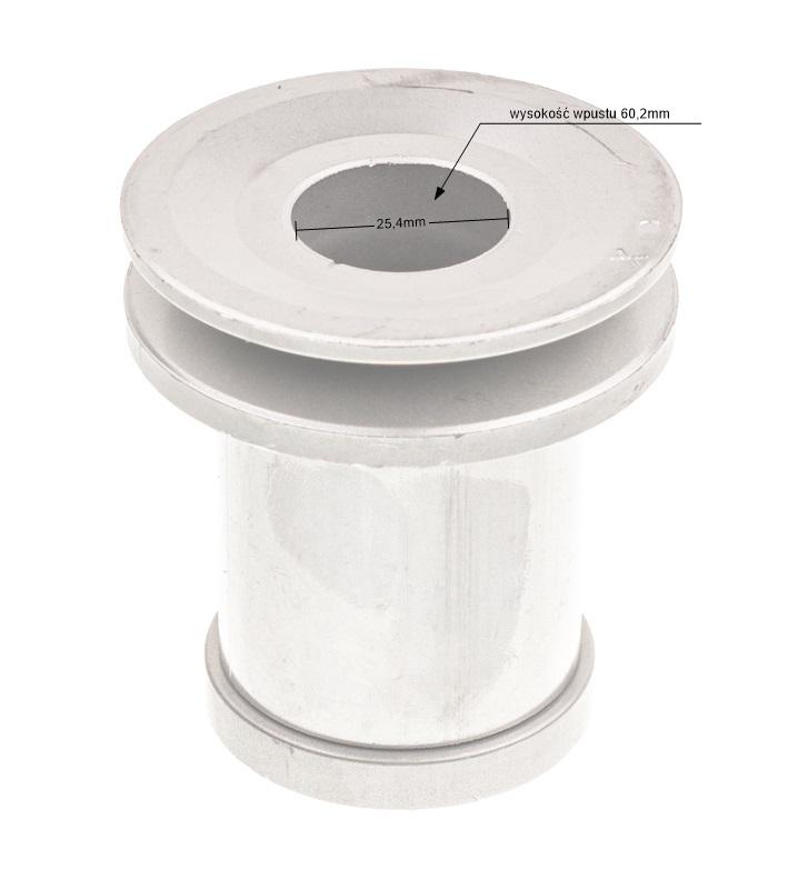 Adapter RO15991 – średnica wału 25,4 mm i głębokość wsadowa 60,2 mm