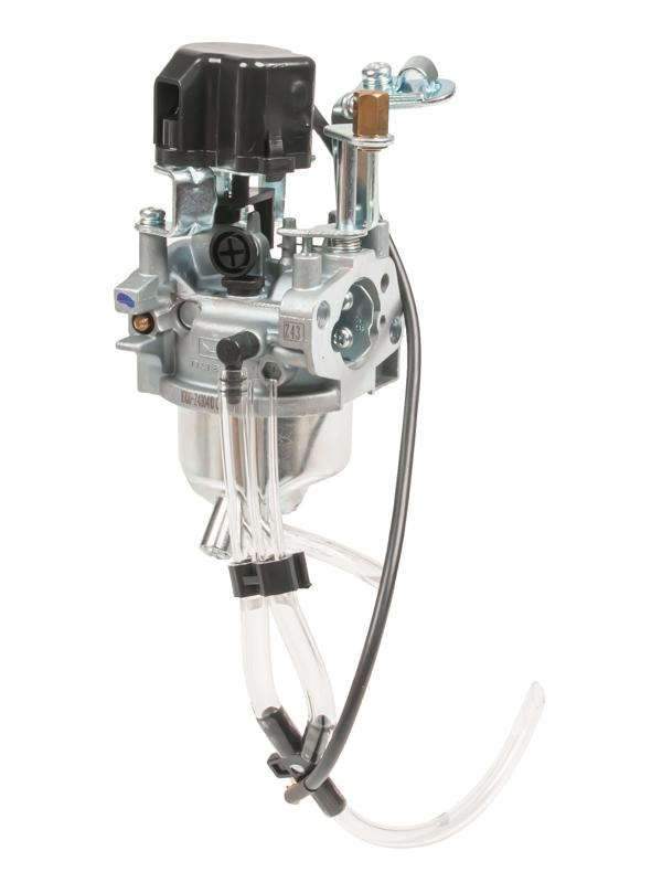 Gaźnik Rato silnik R210Di 16100-Z430410-00A1 widok z przewodami