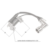 Moduł zapłonowy Loncin cewka LC1P65FE 1P61FE CZĘŚĆ ORYGINALNA 270920312-0001