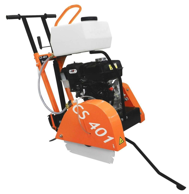 NORTON CLIPPER CS401 P9 SPRINKLING HAND CUTTING BLADES saw for asphalt concrete Ø 400mm 9HP - OFFICIAL DISTRIBUTOR - AUTHORIZED DEALER NORTON CLIPPER