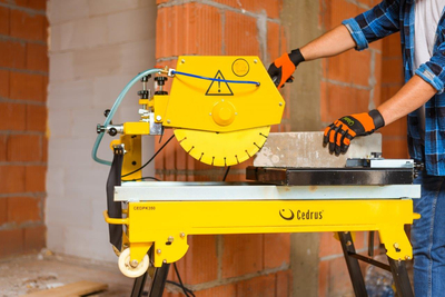 CEDRUS PK350 STAVEBNÍ PILA NA ŘEZÁNÍ DLAŽBY Cihly Cihly Beton Kámen 350mm - EWIMAX - OFICIÁLNÍ DISTRIBUTOR - AUTORIZOVANÝ PRODEJCE CEDRUS