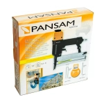 STAPLER PNEUMATIC NAILER 2IN1 PANSAM A533152 STAPLES AND NAILS TYPE 90, GA18, 300F