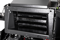 Cedrus R13P Benzínový drtič, komunální štěpkovač 24 KM pro větve do 13 cm, podavač, schválení pro provoz na silnicích, CEDRBR13P