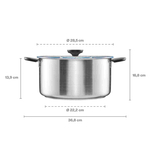 7 l pot with lid Functional Form 1072318