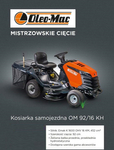 OLEO MAC GARDEN TRACTOR OM 92/16KH RIDING LAWN TRACTOR HYDROSTATIC LAWN MOWER 68129082 - OFFICIAL DISTRIBUTOR - AUTHORIZED OLEO-MAC DEALER