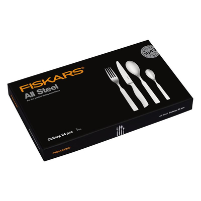 Sada příborů 24 kusů. Celá ocel 1054777