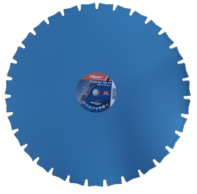 NORTON CLIPPER NORTON CLASSIC BS-10 650mm DIAMANTOVÝ CÍL K JUMBO 651 PRO STAVEBNÍ KOSTKY OFICIÁLNÍ DISTRIBUTOR - AUTORIZOVANÝ PRODEJCE NORTON CLIPPER